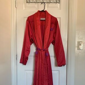 Vintage Fernando Sanchez - red robe, full length
